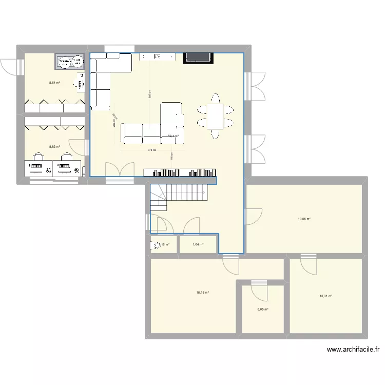 Marcy New avril 4. Plan de 