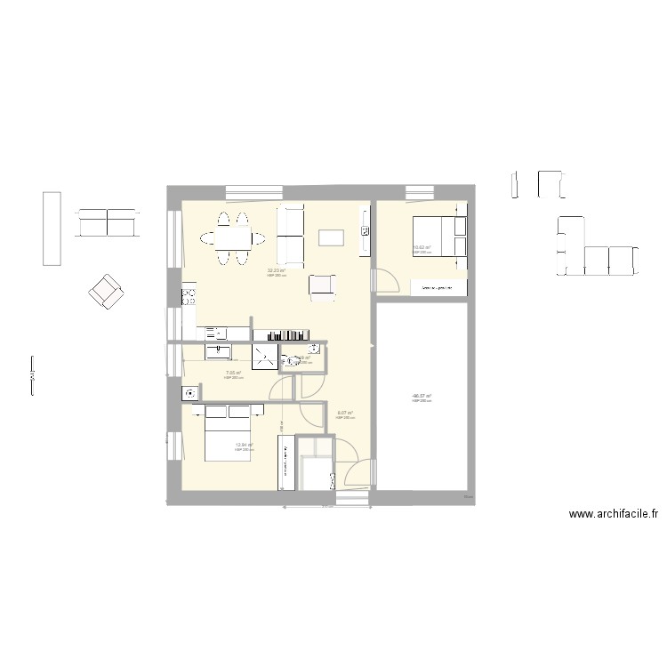 02 2019 GRANGE. Plan de 0 pièce et 0 m2