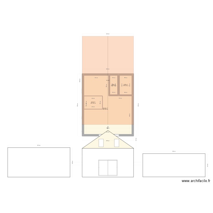 Ameugny 6. Plan de 7 pièces et 95 m2