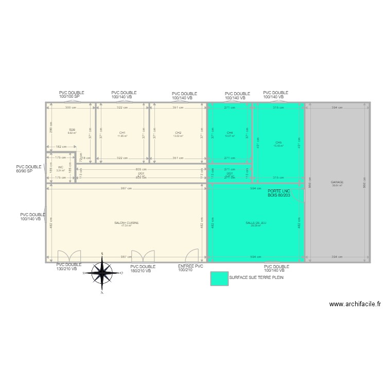 Francois. Plan de 0 pièce et 0 m2