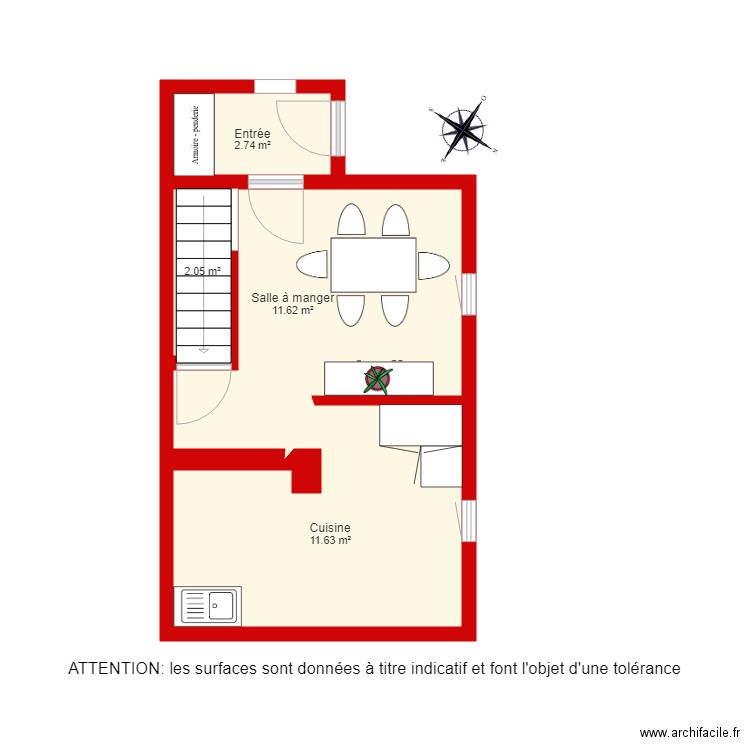 BI2585 RDC. Plan de 0 pièce et 0 m2