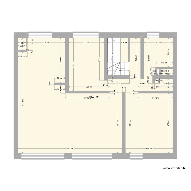 Structure 3ème étage Théodore. Plan de 0 pièce et 0 m2