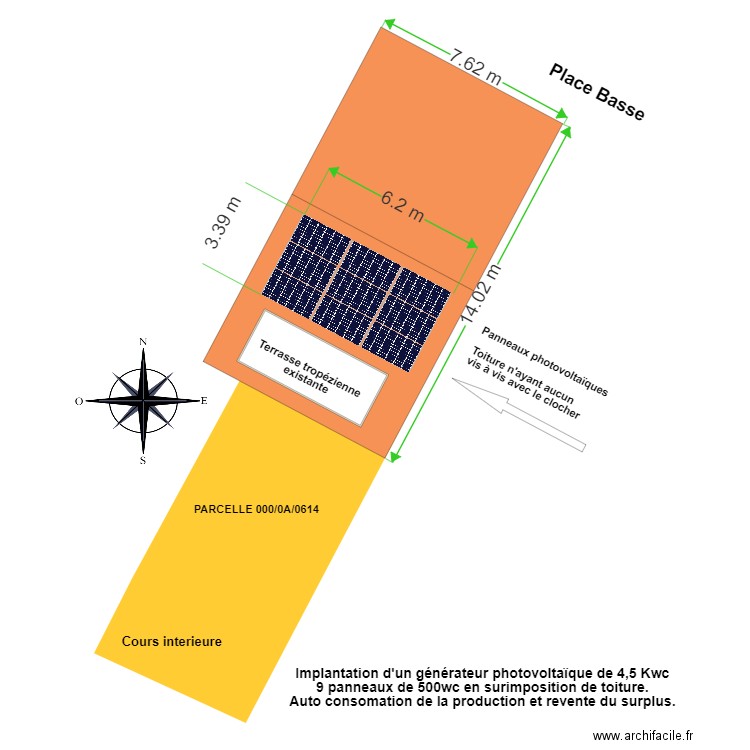 Plan de masse Marboeuf. Plan de 0 pièce et 0 m2