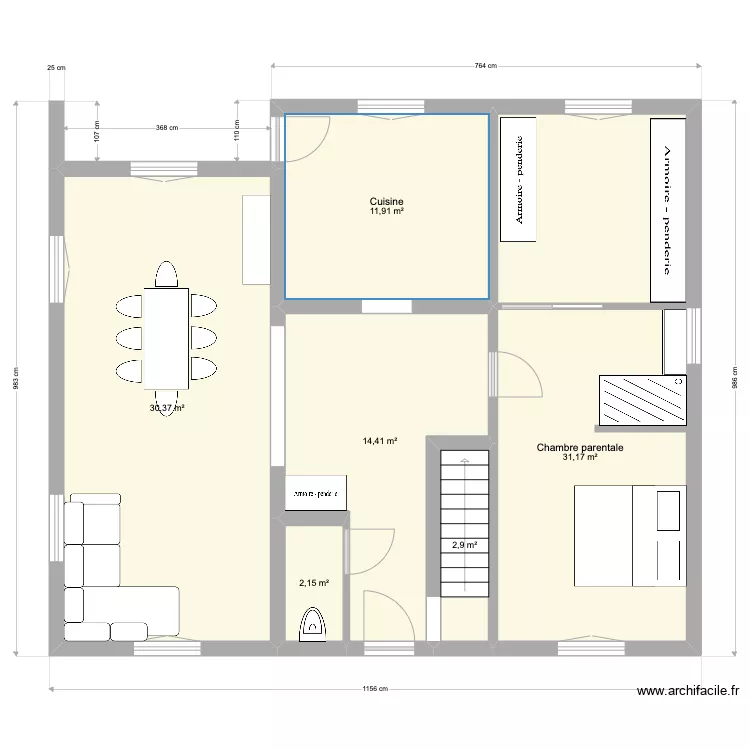 RDC ZEUGMANN. Plan de RDC ZEUGMANN. Plan de