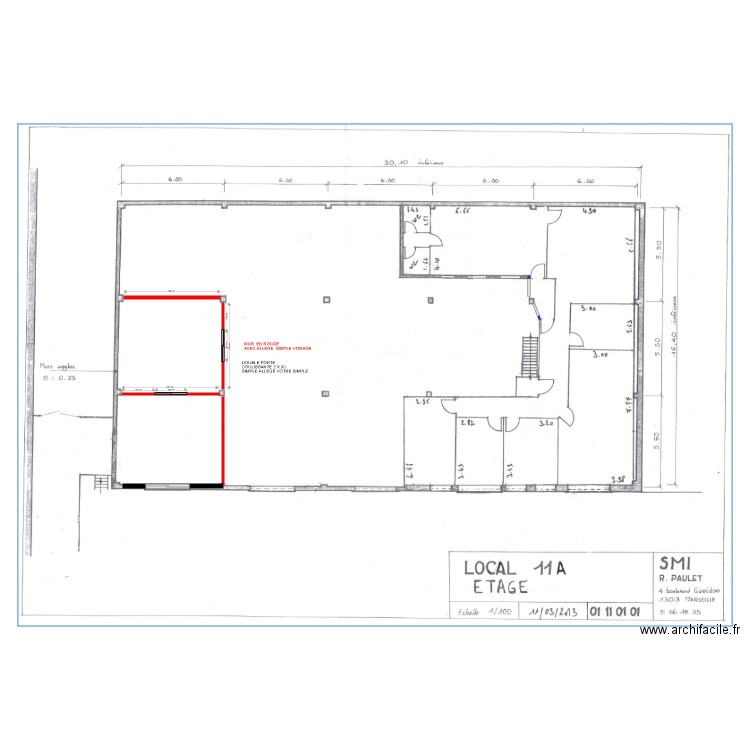 MALPASSE BUREAU 2. Plan de 0 pièce et 0 m2