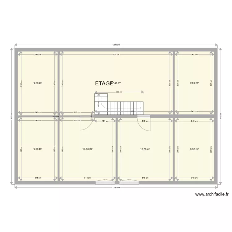 MATT ETAGE 2 agglos. Plan de 