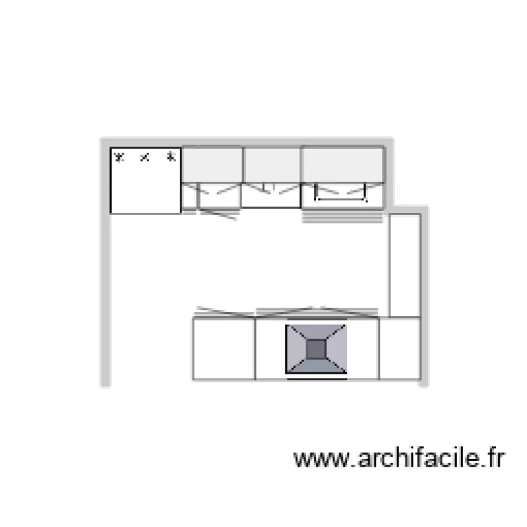cuisine. Plan de cuisine. Plan de