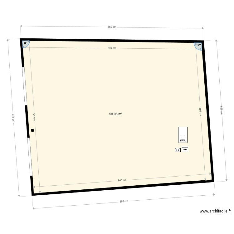 sous sol local technique. Plan de 0 pièce et 0 m2