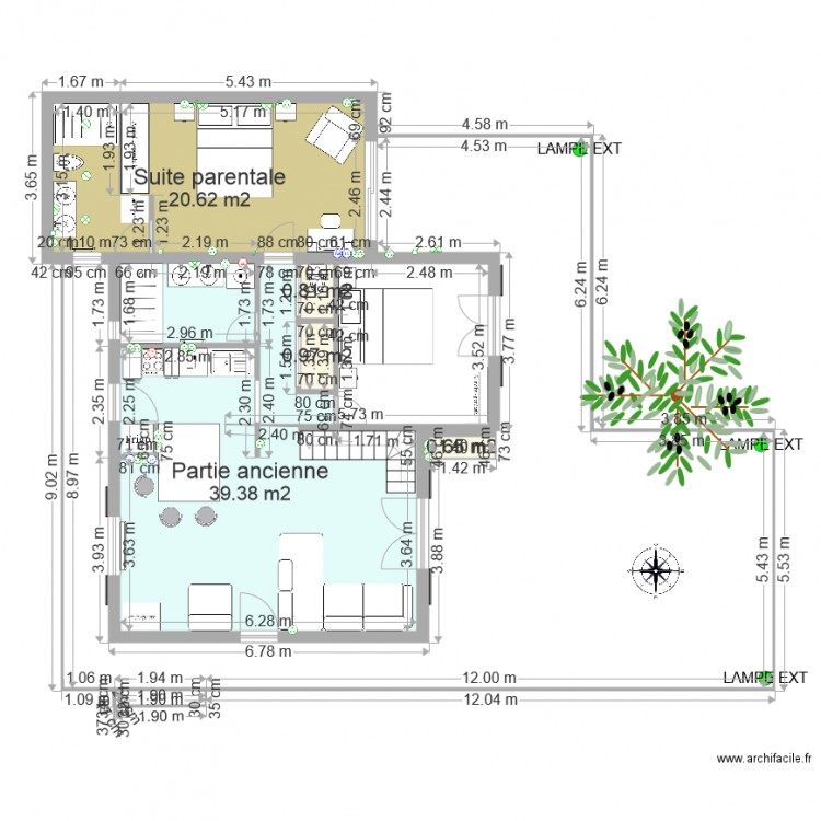 MAISON CORSE. Plan de 0 pièce et 0 m2