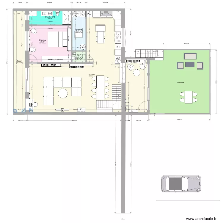 grenier 6 final. Plan de 
