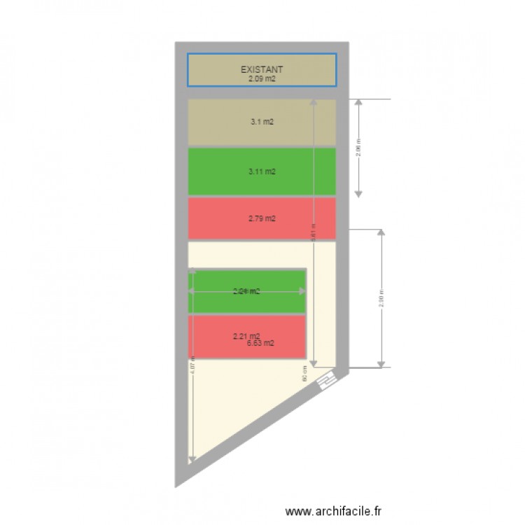 CHAILLY PROJET DIVISION LOT AR. Plan de 0 pièce et 0 m2