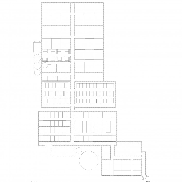 elevage. Plan de 0 pièce et 0 m2