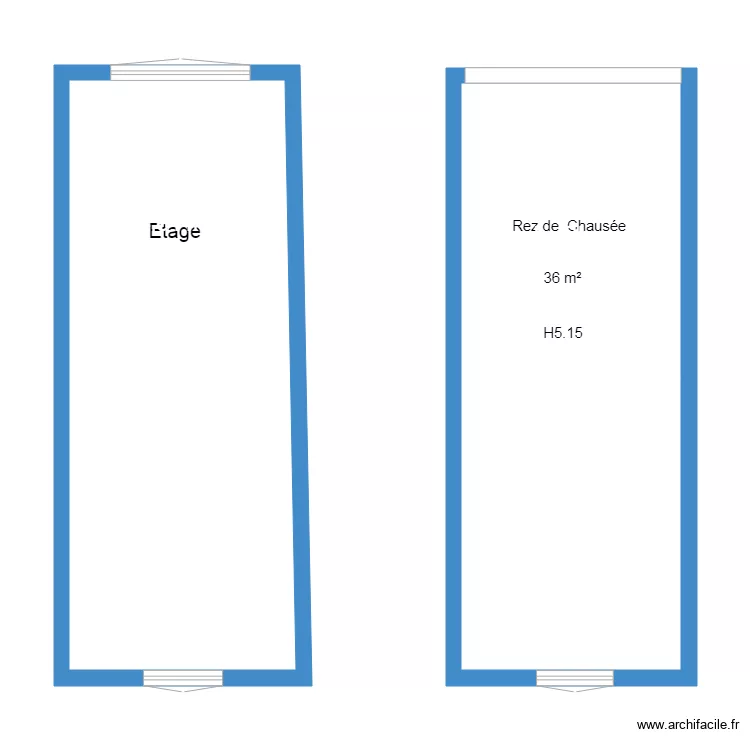 local graziani. Plan de 