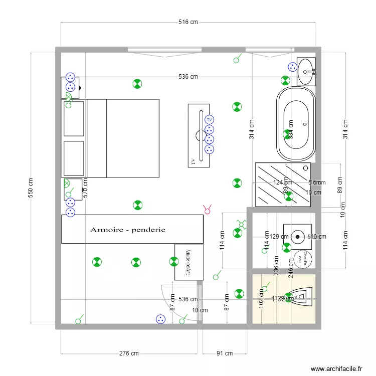 WYLER/AURON. Plan de 