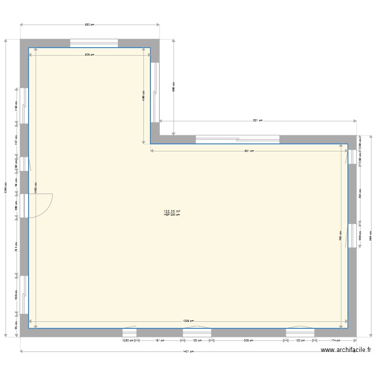 plan nu. Plan de 0 pièce et 0 m2