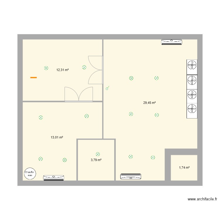 Tanais Electricité. Plan de 0 pièce et 0 m2