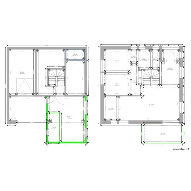 Plan. Plan de 0 pièce et 0 m2