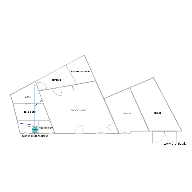 praud ass. Plan de 0 pièce et 0 m2