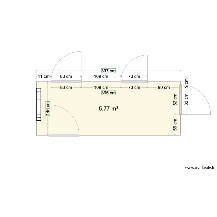 1DE K. Plan de 0 pièce et 0 m2