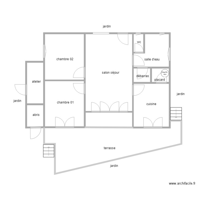 cornouelle. Plan de 0 pièce et 0 m2