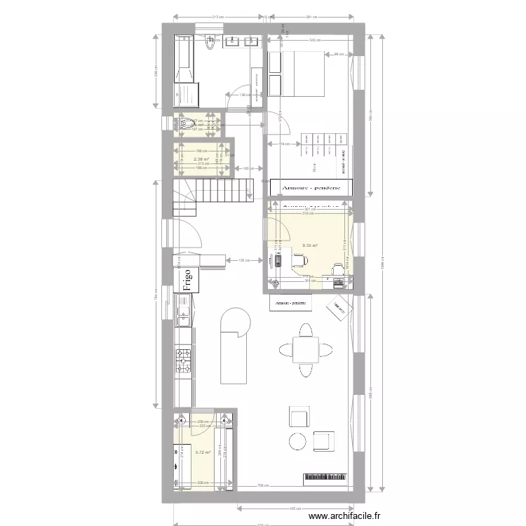 couloume5. Plan de couloume5. Plan de