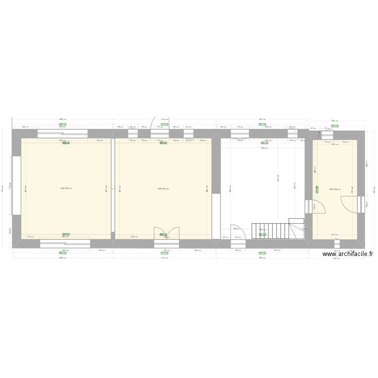Lusanger projet. Plan de 0 pièce et 0 m2