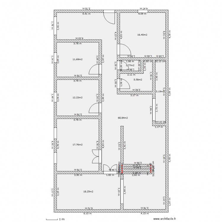 derrar ahmed. Plan de 0 pièce et 0 m2