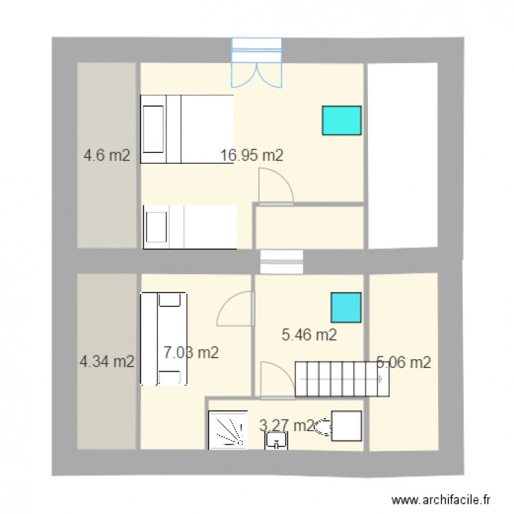 combles 25 juillet. Plan de 0 pièce et 0 m2