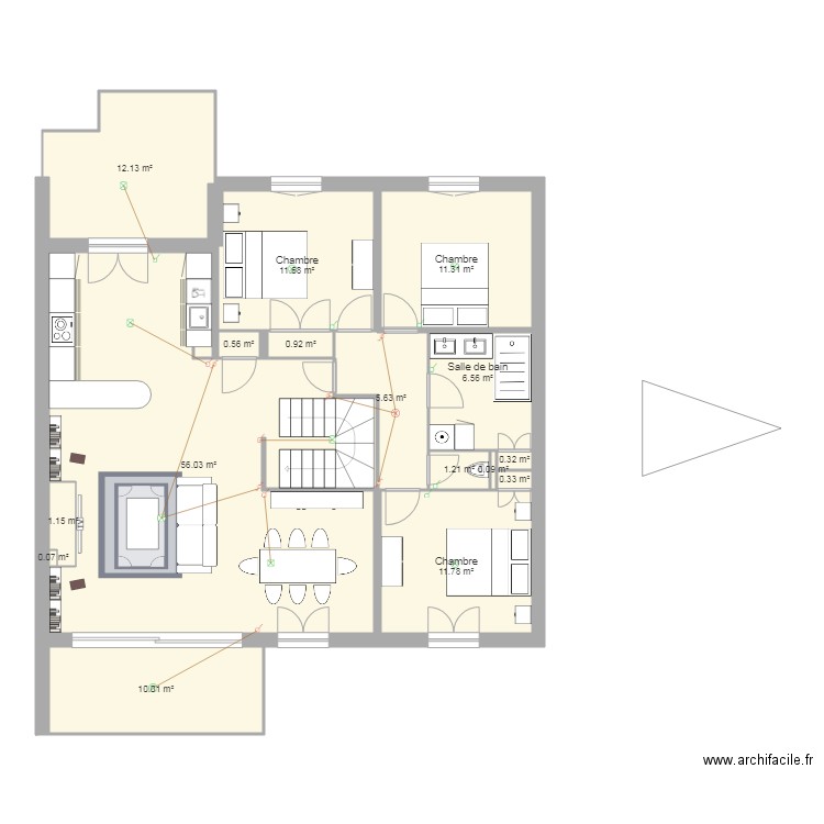 venelles 75 ext rdc chem F. Plan de 0 pièce et 0 m2