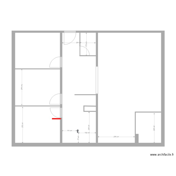 CHLOE ET DORIAN modif. Plan de 0 pièce et 0 m2