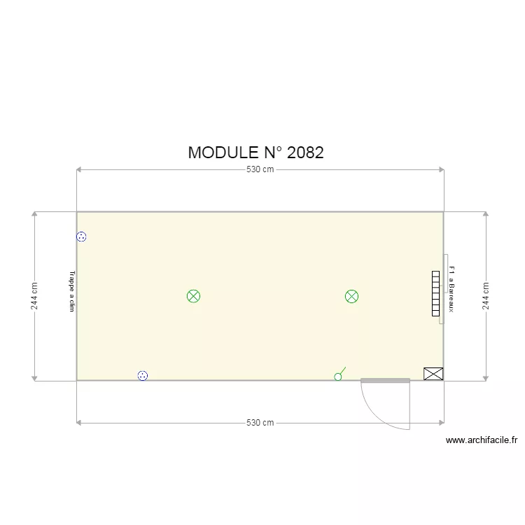 MODULE  2082. Plan de 