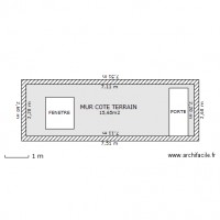 MUR COTE TERRAIN