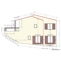 DP4 Fa&ccedil;ade sud est apr&egrave;s travaux
