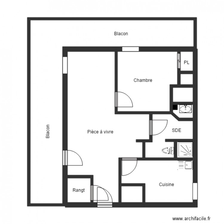 BONTE. Plan de 0 pièce et 0 m2