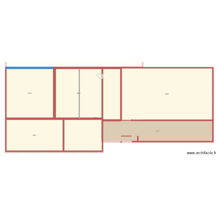 plan rdc secherie futur. Plan de 0 pièce et 0 m2