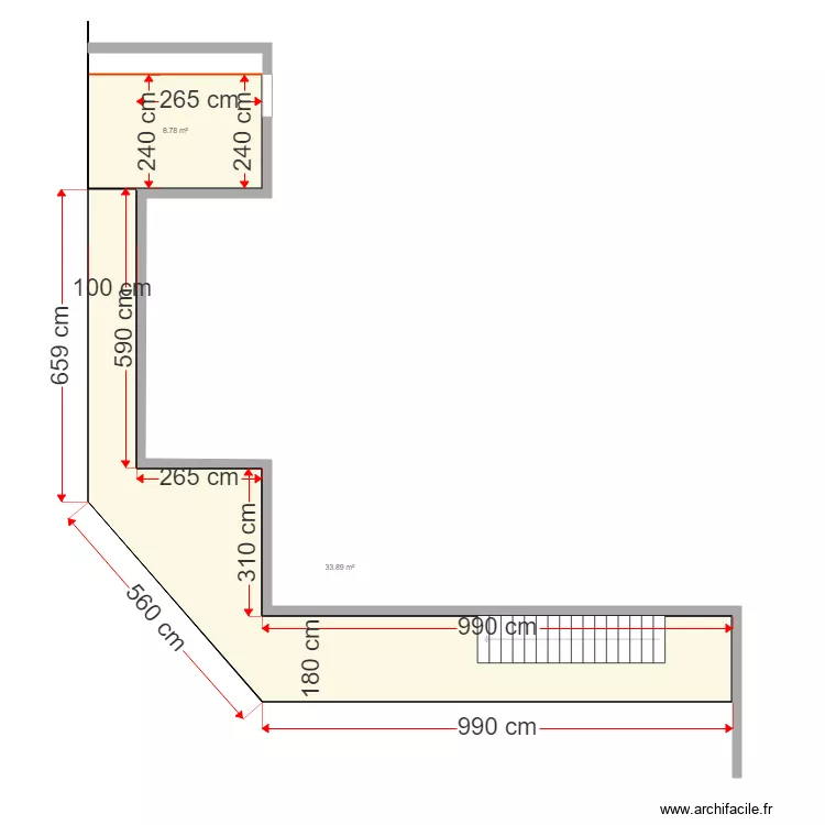 JAMPY TROTTOIRS. Plan de 