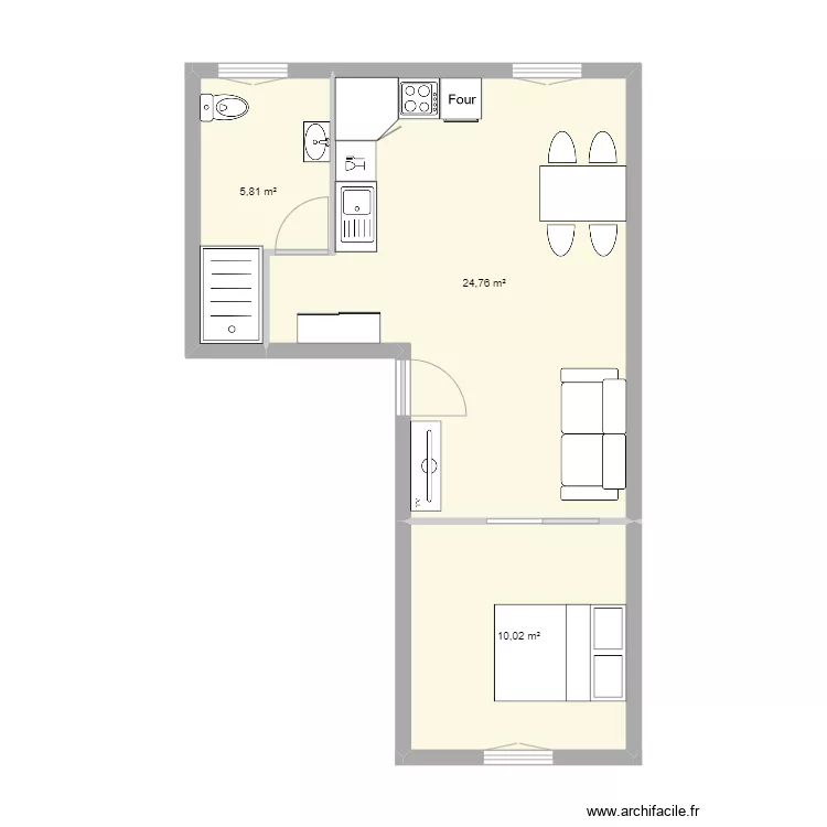 Appart Patricia. Plan de 