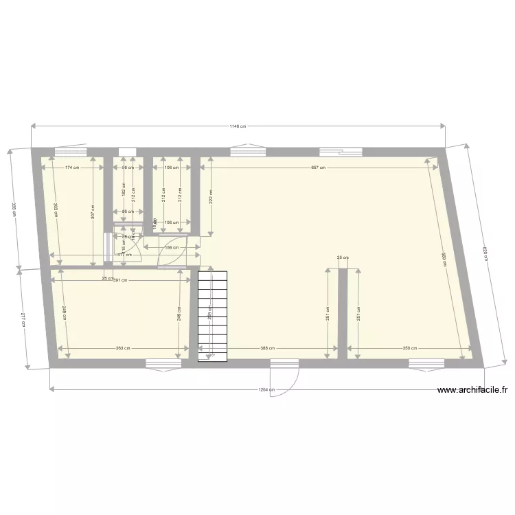 DELIGNY RDC . Plan de DELIGNY RDC . Plan de