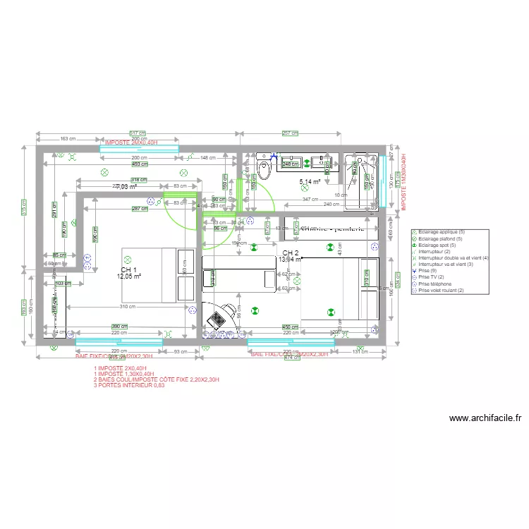 VAI ETAGE ELECT. Plan de VAI ETAGE ELECT. Plan de