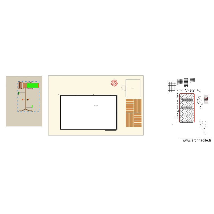 Jardin. Plan de 0 pièce et 0 m2