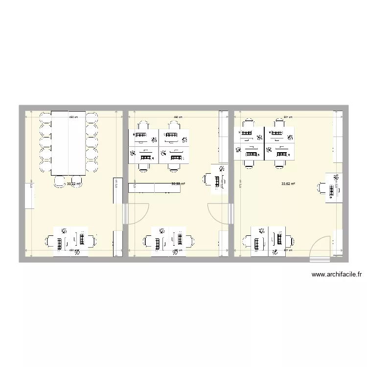 bureau bio mol. Plan de 