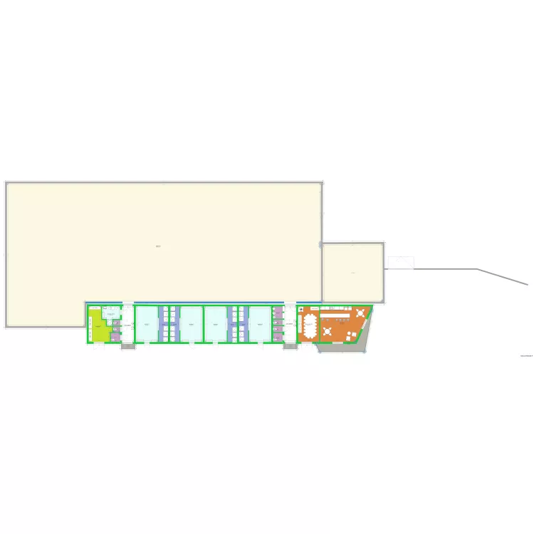 vestiaire rugby 1. Plan de 0 pièce et 0 m2
