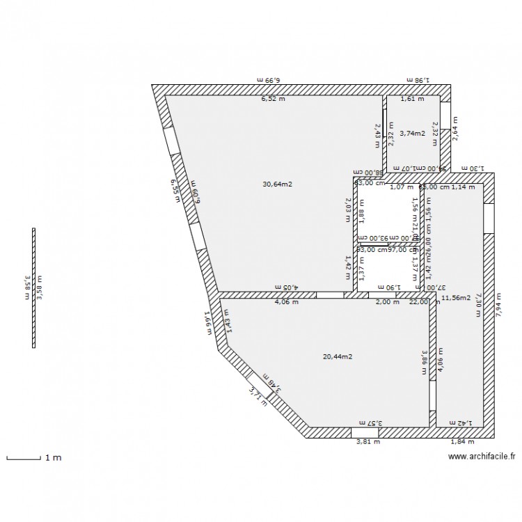 Delcourt.1 3. Plan de 0 pièce et 0 m2