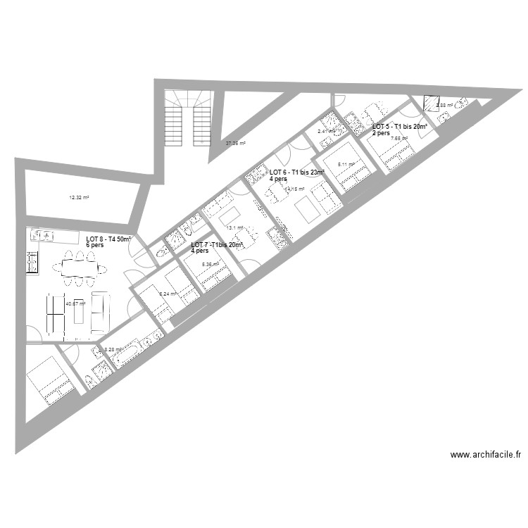 BLOIS VOUTE R2. Plan de 0 pièce et 0 m2