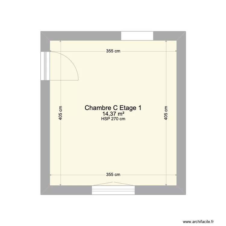 Maison Guy Lechien Chambre C Etage 1. Plan de Maison Guy Lechien Chambre C Etage 1. Plan de