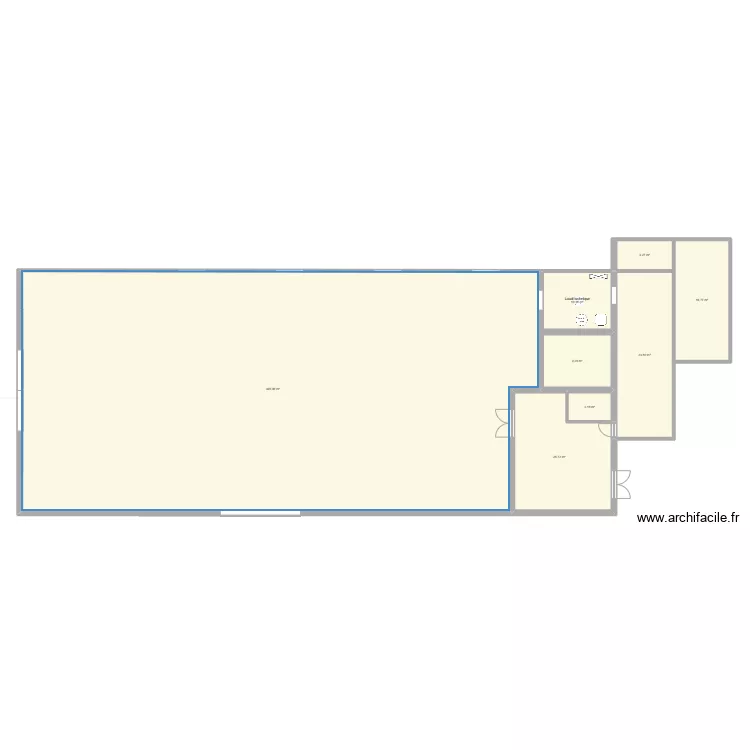 Laboratoire traiteur arinthod. Plan de 