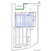 Zilo avec projet désenfumage Zone 1 Pannes Métalliques