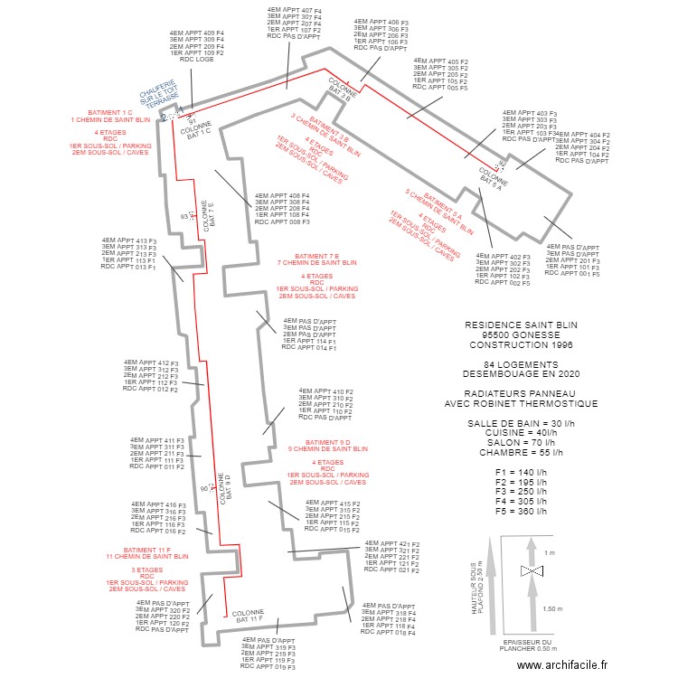 IRP CHEMIN SAINT BLIN GONESSE. Plan de 0 pièce et 0 m2