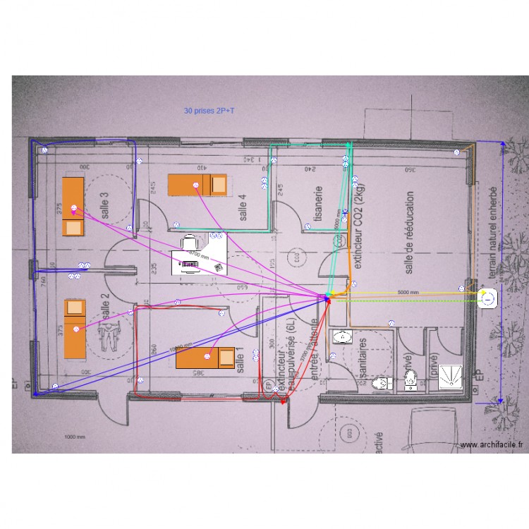 Collin  total coté. Plan de 0 pièce et 0 m2