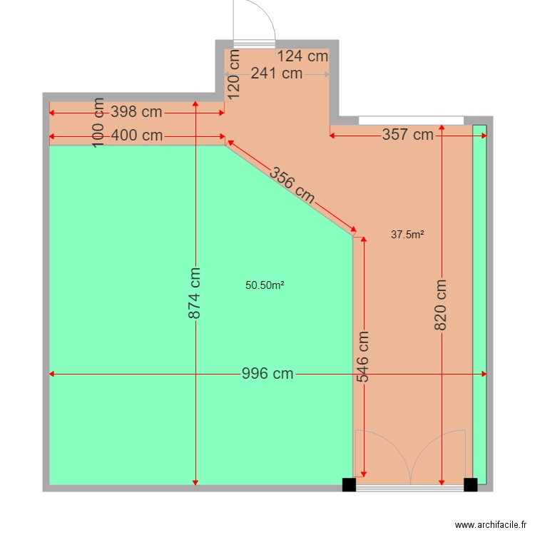 bouquet terrasse avant. Plan de 0 pièce et 0 m2